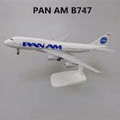 Aircraft Model 1:400 20CM B747 Scale Series Of Diecast Miniature Aviation Kid Xmas Gift Toy Airplanes Decoration