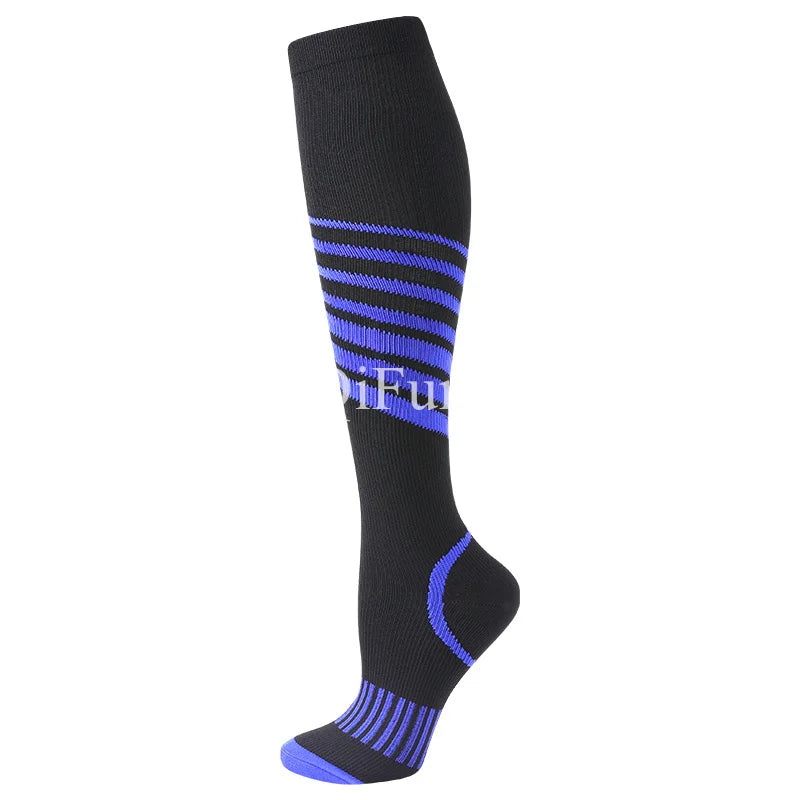 1 Pair Compression Socks Women And Men Stockings Best Medical Nursing Hiking Travel Flight Socks Running Fitness Socks