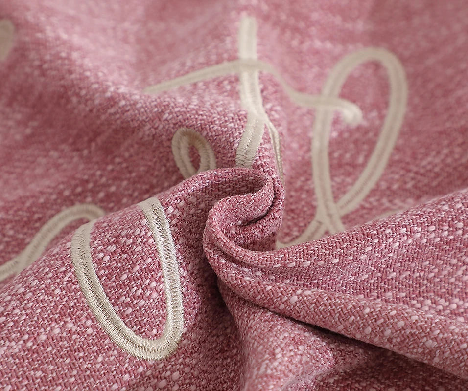 1 Pillow Set/Only 1 Pillowcase-Home Decor Embroidered 35x60cm Pillowcase Pillow Cover With Hidden Zipper