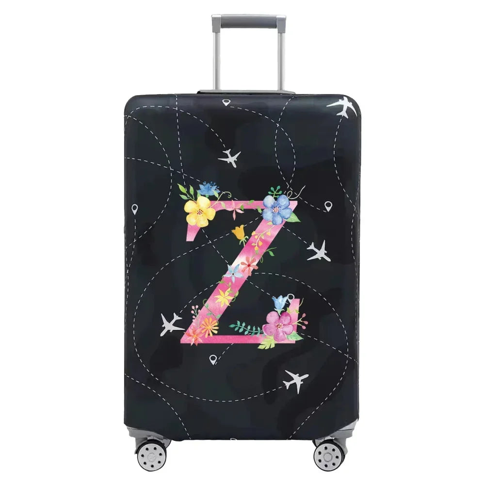 Luggage Protective Cover Elastic Dust Wear-resistant Apply 18-32 Size Pink Letter Series Protective Case Travel Accessories 2026