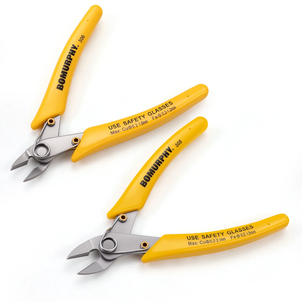Stainless Steel  Diagonal Pliers High Hardness and Precision Electronic Wire Cutting Nipper Phone Repair Cable Wire Cutter Tool