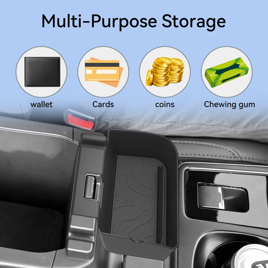 for Subaru Outback 2026(North American version)Car Storage Box Interior Accessories Armrest Box Hanging Tidying Organizer Case