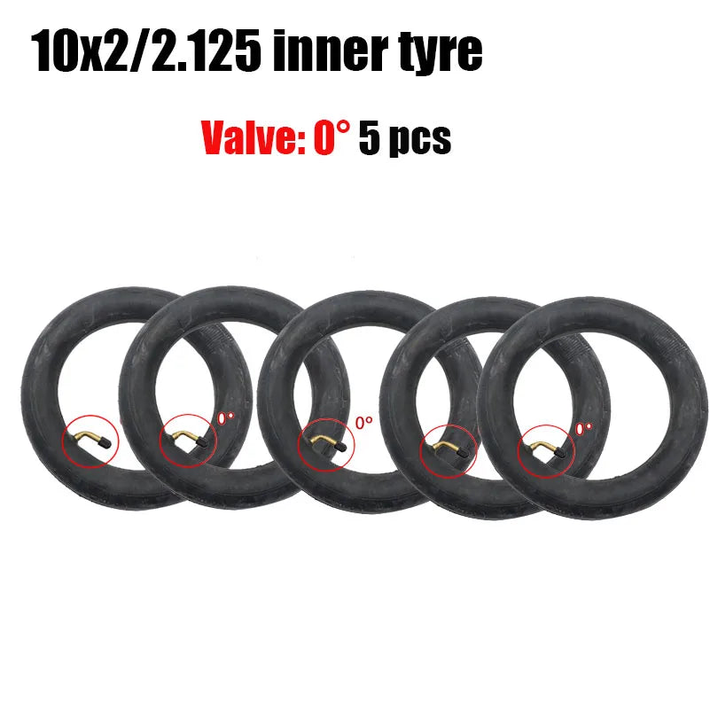 1/2/5/10 PCS 10x2/2.125 Original Butyl Rubber Tire Pneumatic 10x2 10x2.125 Camera With 10 Inch Inner Tube For Electric Scooter B