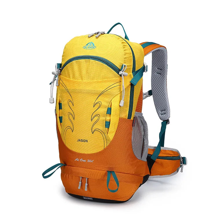 30L Hiking Backpack for Men Women Lightweight Travel Camping Backpacks with Rain Cover Trekking Climbing Bag