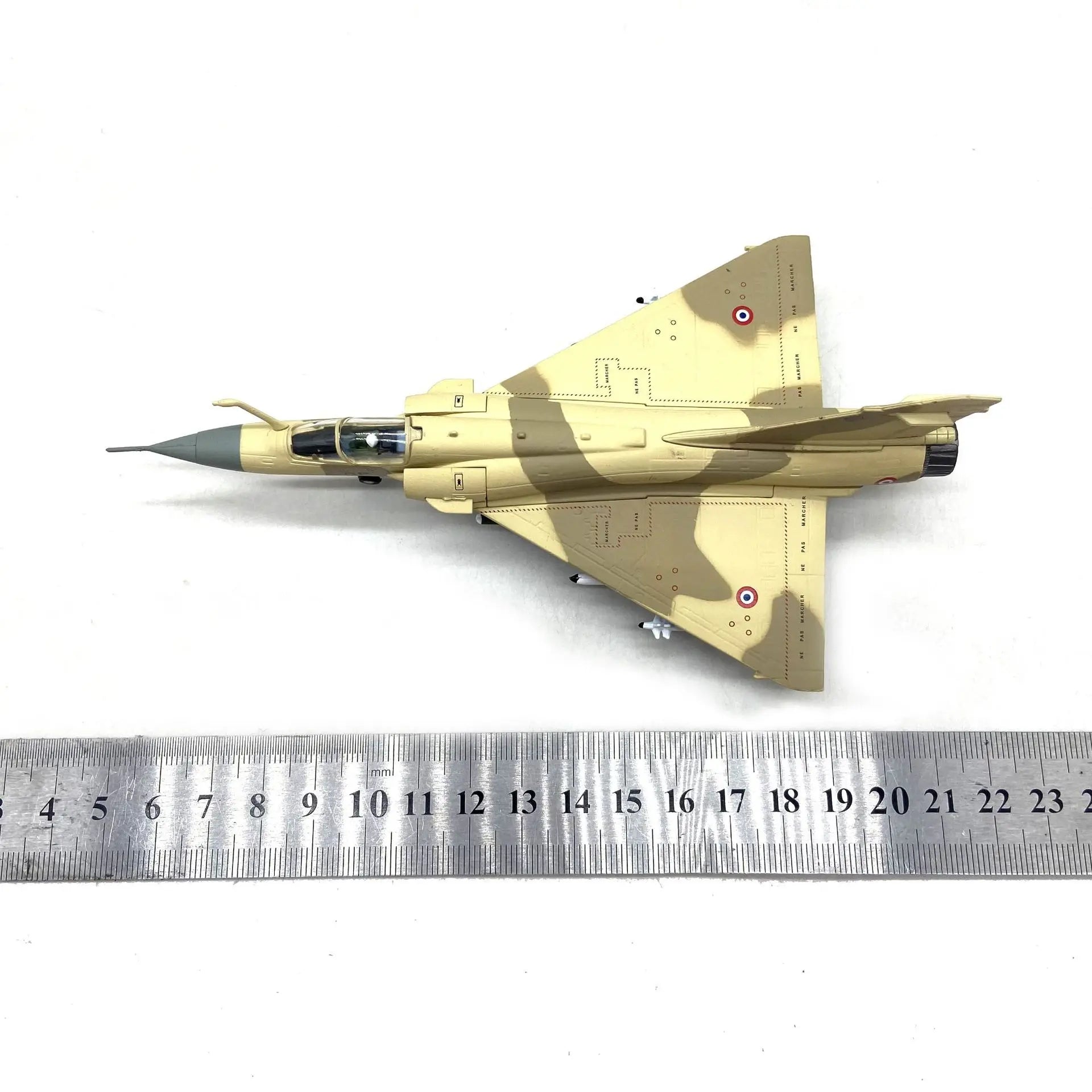JASON TUTU 1/1100 Scale Fighter French Air Force Mirage 2000 Models Aircraft  Adult Children Toys For Display Show