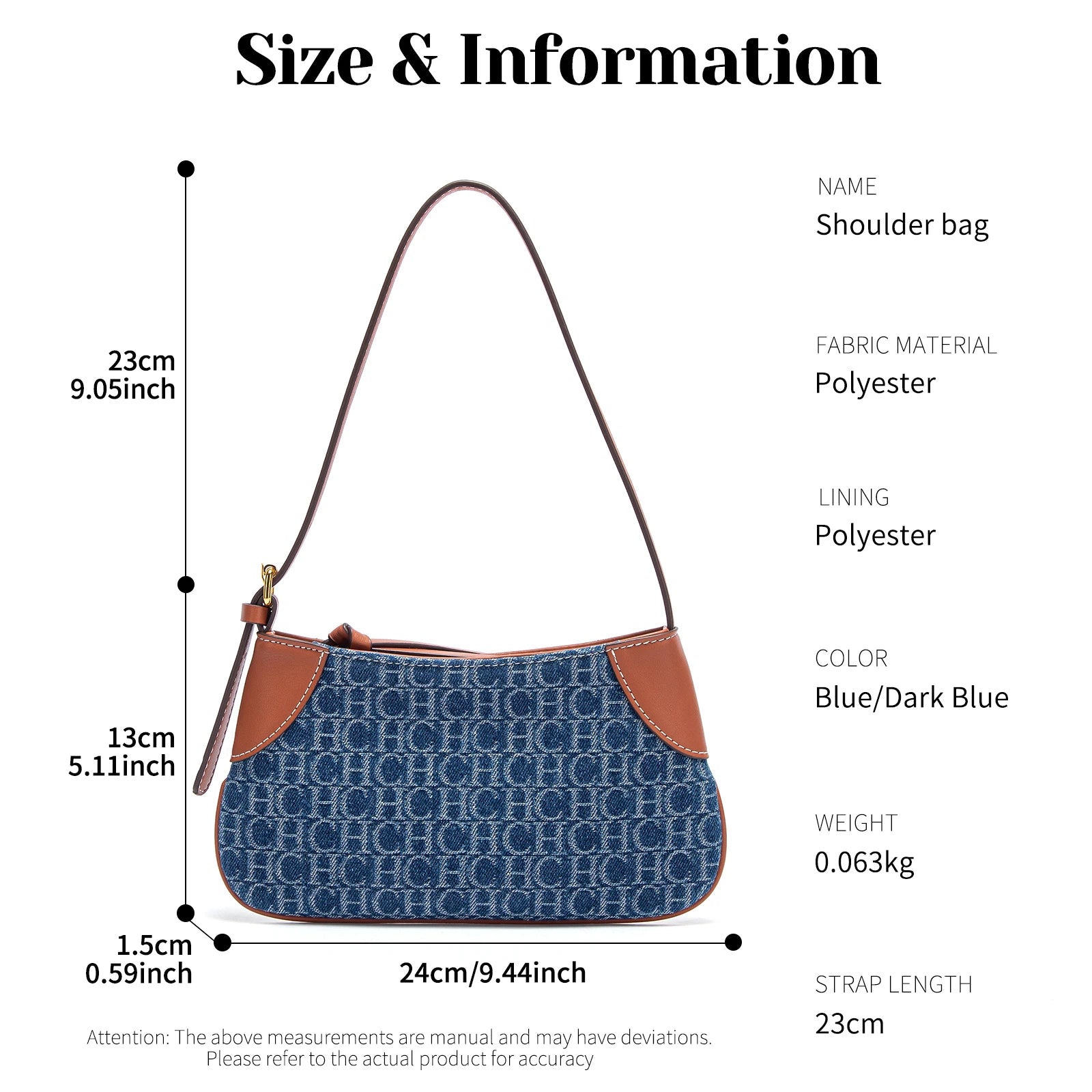 CHCH Women's Handbag Summer New Portable Phone Bag Women's Party Bag Cowboy Handbag