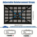 Universal Car Roof Top Ceiling Cargo Storage Net Pocket Mesh Organizer Bag Capervan Anti Sagging Luggage for SUV Van Camping Cab