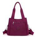Women's Casual Nylon Crossbody Bag Travel Handbag Portable Business Tote Outdoor Purse Satchel Shoulder Bag for Everyday Use