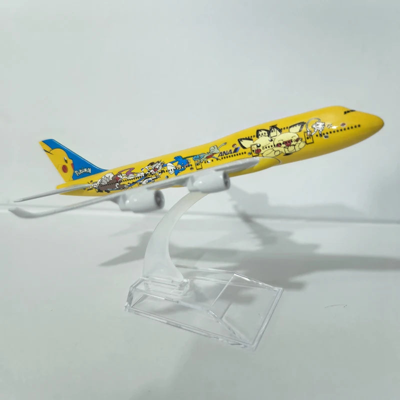 JASON TUTU B747 Airplane Model B777 Aircraft Model Diecast Metal 1/400 Scale Adult Children Collection For Display Show Gift