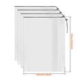 4 Pcs Suitcase Dust Cover Clear Drawstring Luggage Box Storage Bag Suitcase Blanket Quilt Organizer Travel Sleeve Accessory