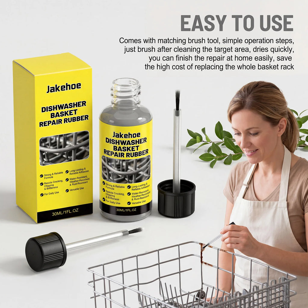 Dishwasher Basket Repair Glue Waterproof Rust Proof Strong Long Lasting Bond Quick Dry Touch Up Adhesive  for kitchen Utensil