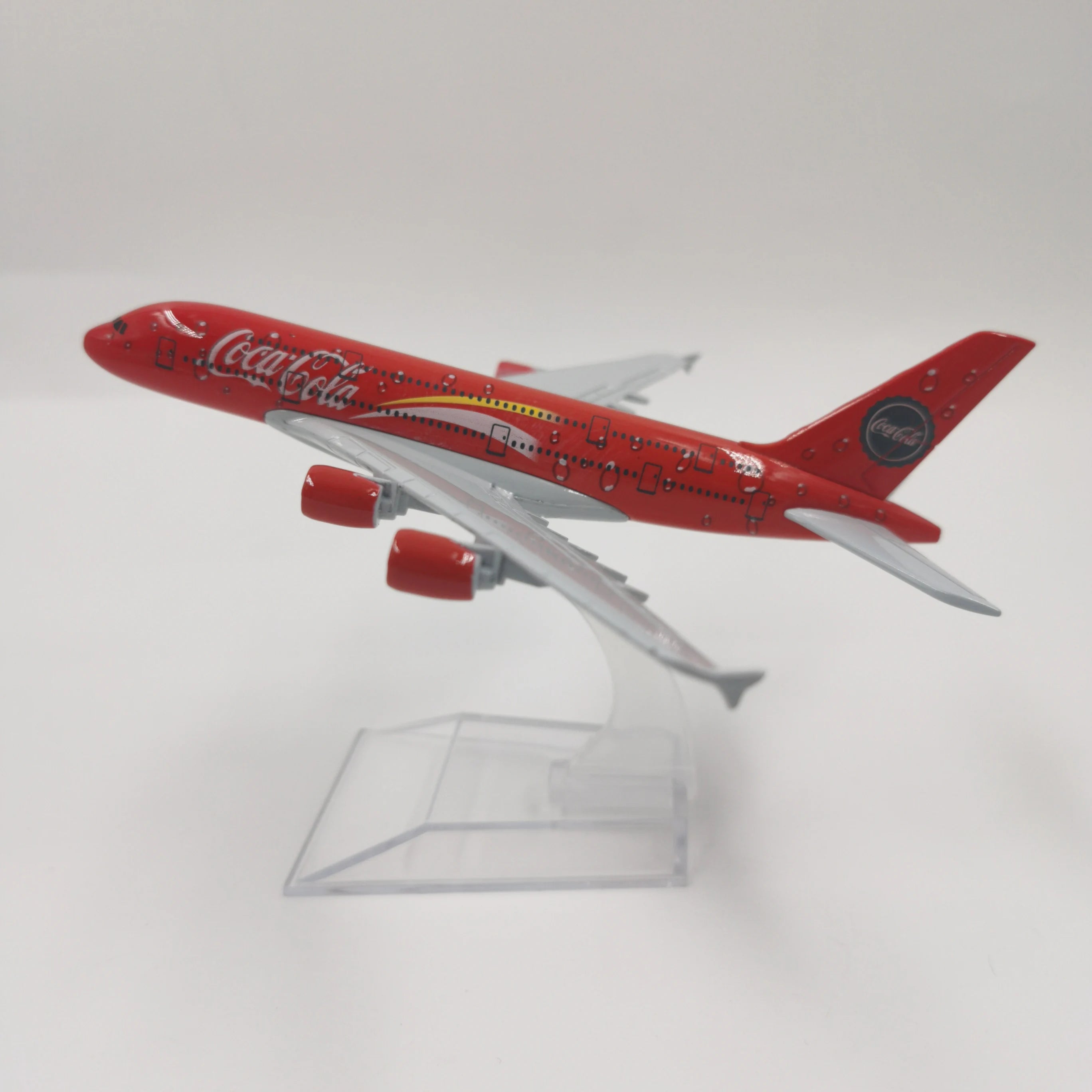 JASON TUTU 16cm AirAsia Airbus A320 Airplane Model Airplane Diecast Metal 1/400 Scale Planes