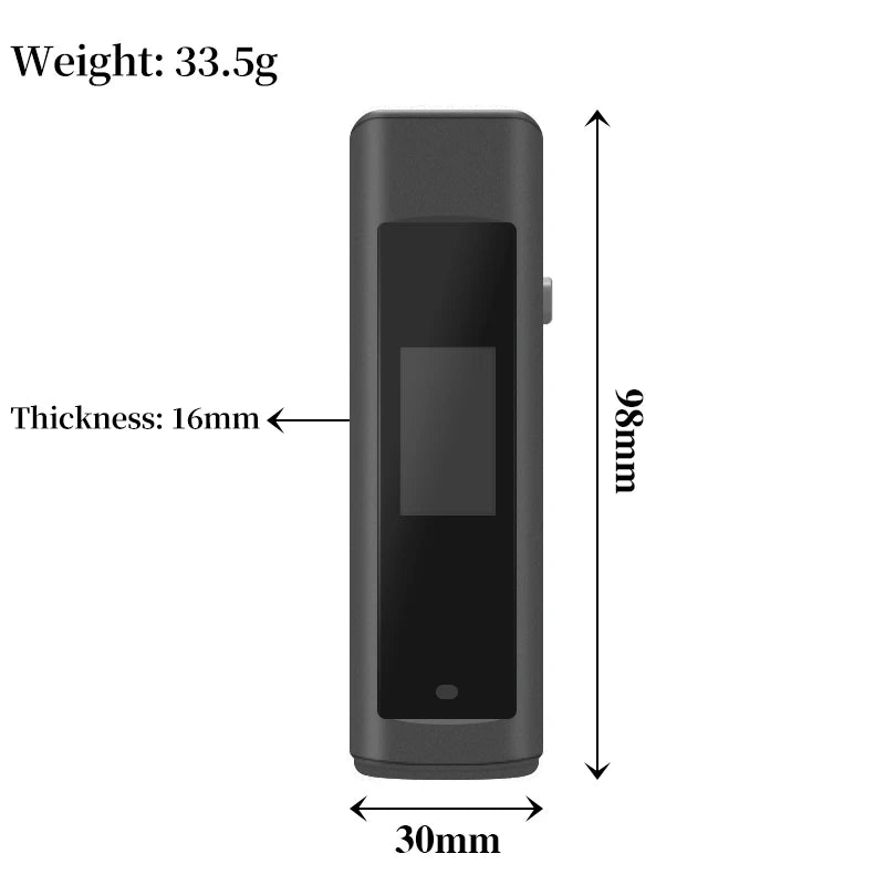 Contactless BT & APP ANALYZER BAC & Mg/L BREATHALYZER ALCOHOL TESTER AT-007B , for European, American and Japanese markets