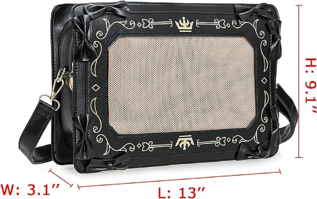 Inner Lolita Itabag Female women Shouder Crossbody Bags DIY ita bag Cute Japanese hot girls PU Handbag