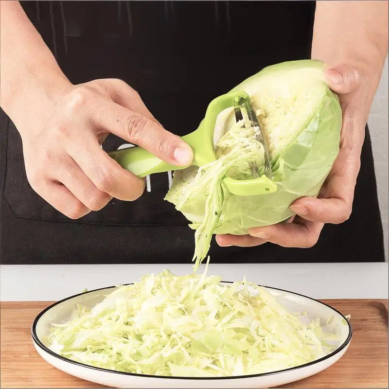 1Pcs Peeler Vegetables Fruit Stainless Steel Cabbage Graters Salad Potato Slicer Kitchen Accessories Cooking Tools Wide Mouth