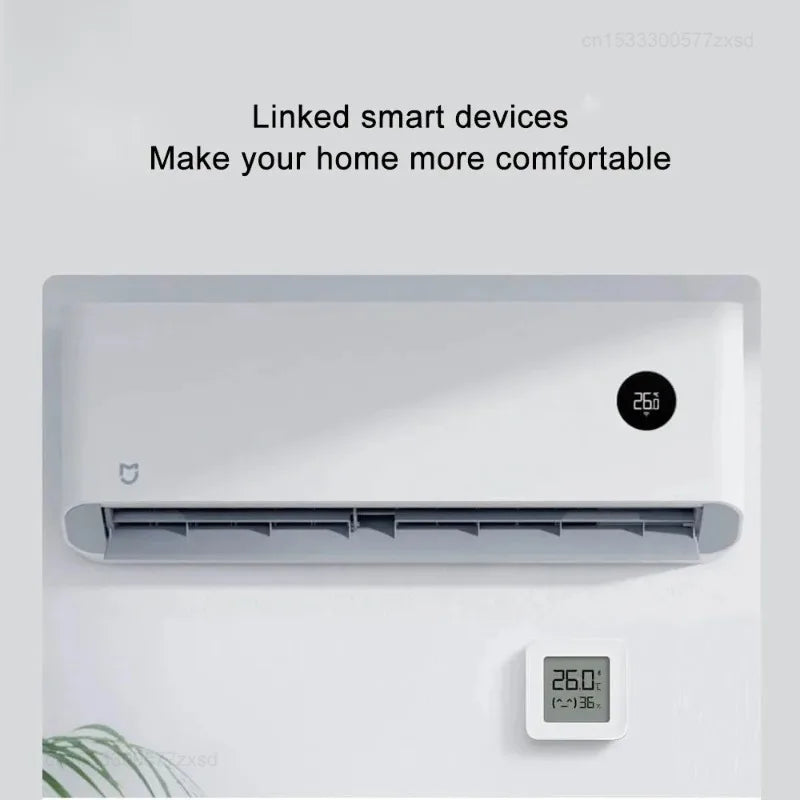 Xiaomi MIJIA Smart Hygrometer Thermometer 2 Bluetooth Wireless Electric Digital Hygrometer Thermograph With Mijia APP Smart Home