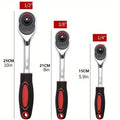 1/4 ",3/8" and 1/2 "Quick Ratchet Wrench Quick Drop Socket Wrench Chrome Vanadium Steel Labor-saving Tool