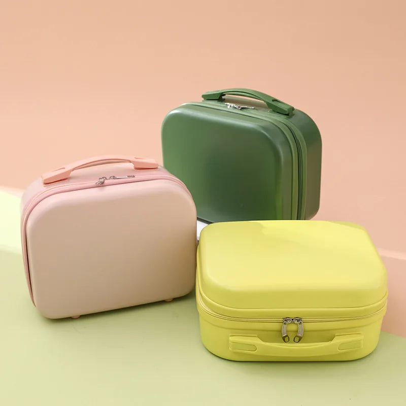 Hot Students 2023 Women New Small Travel Suitcases Pure Handheld box Lady Trend Carry-on luggage