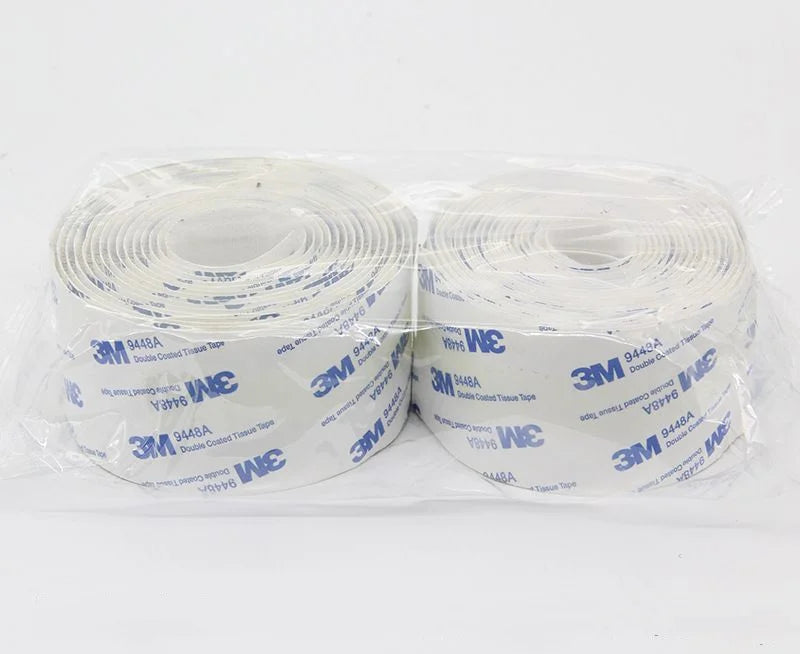 3M 9448A Black Double-Sided Self Adhesive 3m 16-100mm Strong Non-Trace High Temperature Resistant Hook and Loop Fastener Tape