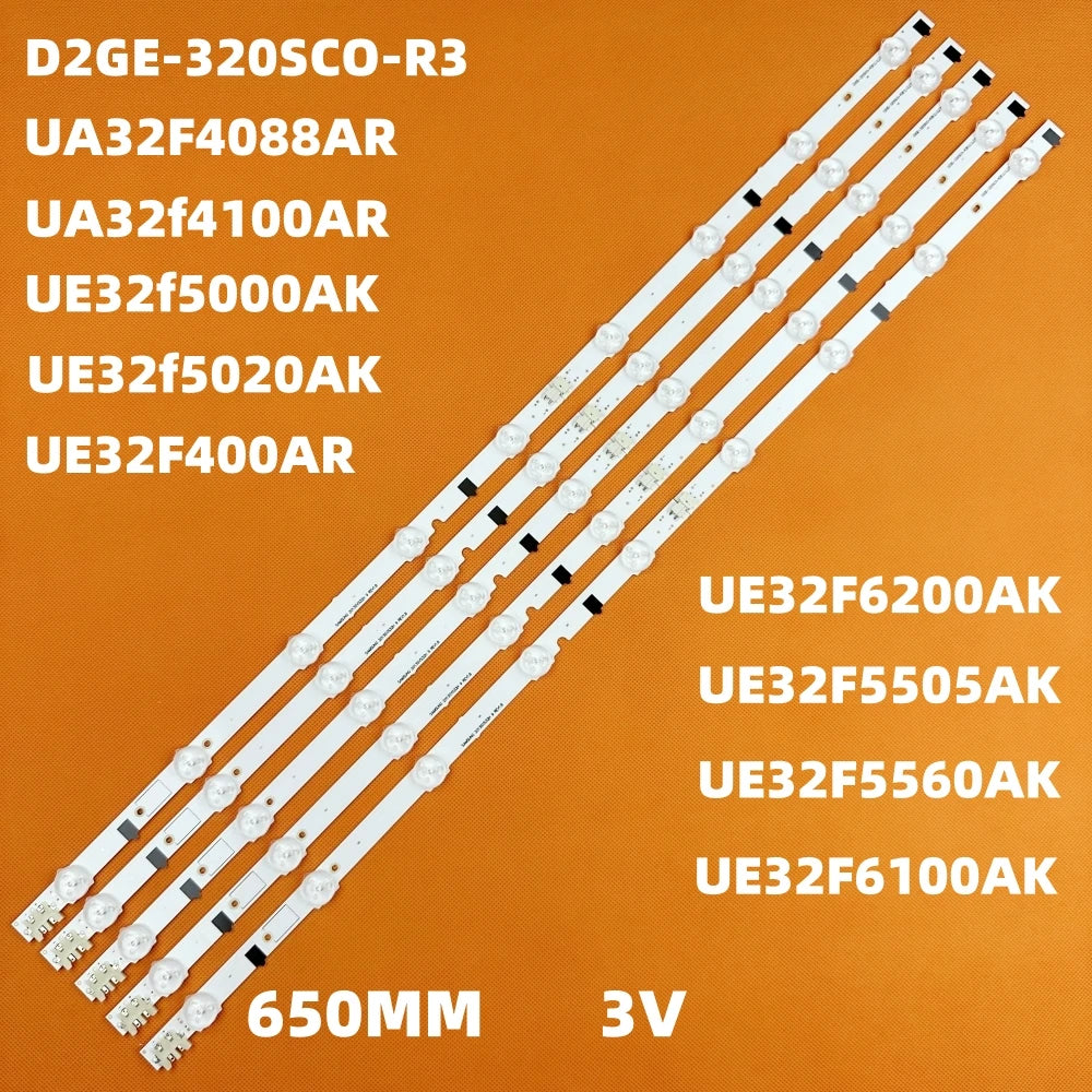 LED Backlight Strip for UE32F5300AK UE32F4500AK UE32F4510 UE32F5500 UE32F5000 D2GE-320SC0-R3 2013SVS32H UE32F4510AK