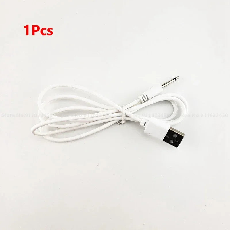 Universal USB Vibrator Charger – DC 2.5 Cable Cord for Rechargeable Adult Toys, Vibrators & Massagers, Power Supply Accessories