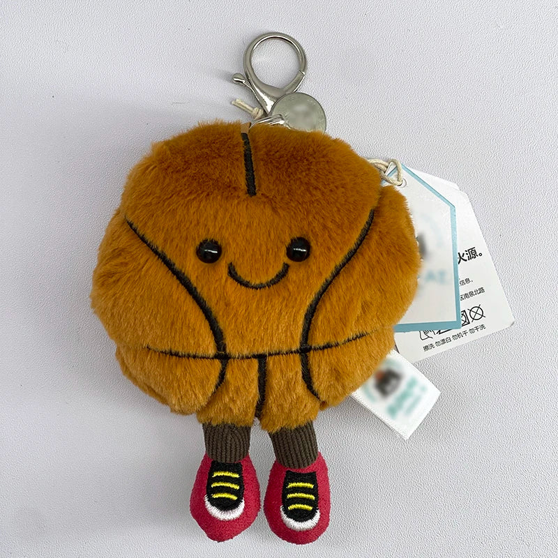 JC Plush Bag Charms, Golf-Themed Keychains, Jellyfish Plush Toys, And Bag Charms Shaped Like Macarons Muffins And Baseballs