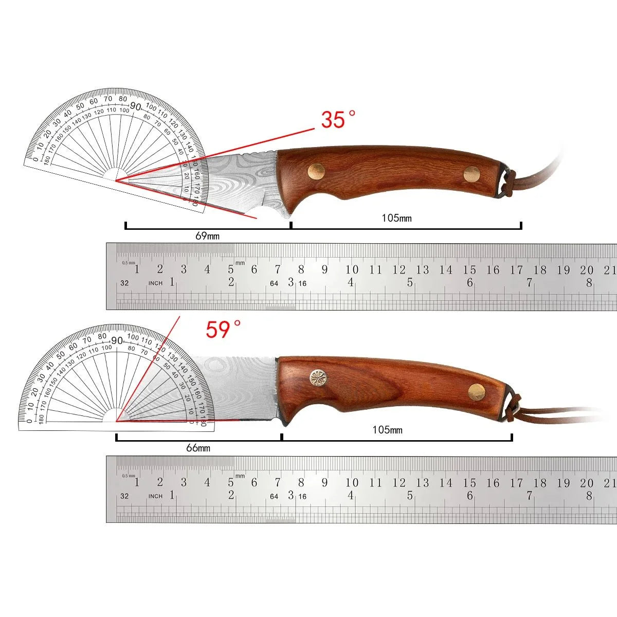 Mini  Steel Grafting Knife Budding Knife Garden Tool Multi-functional Knife Wood Grafting Tool