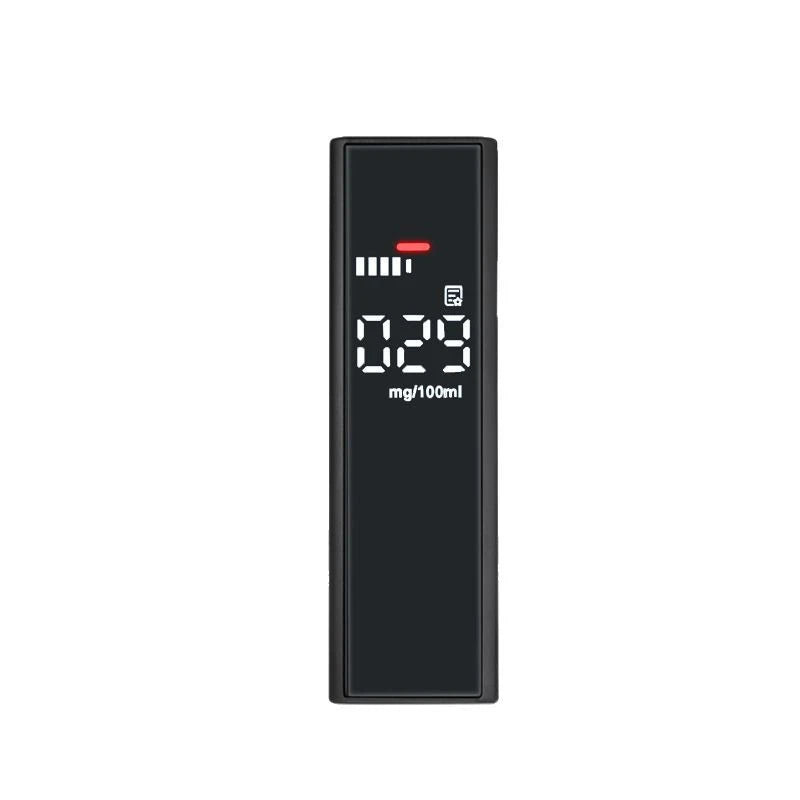 High-precision Alcohol Tester Portable Non-contact Professional Led Digital Display Drunk Driving Alarm Quick Tester