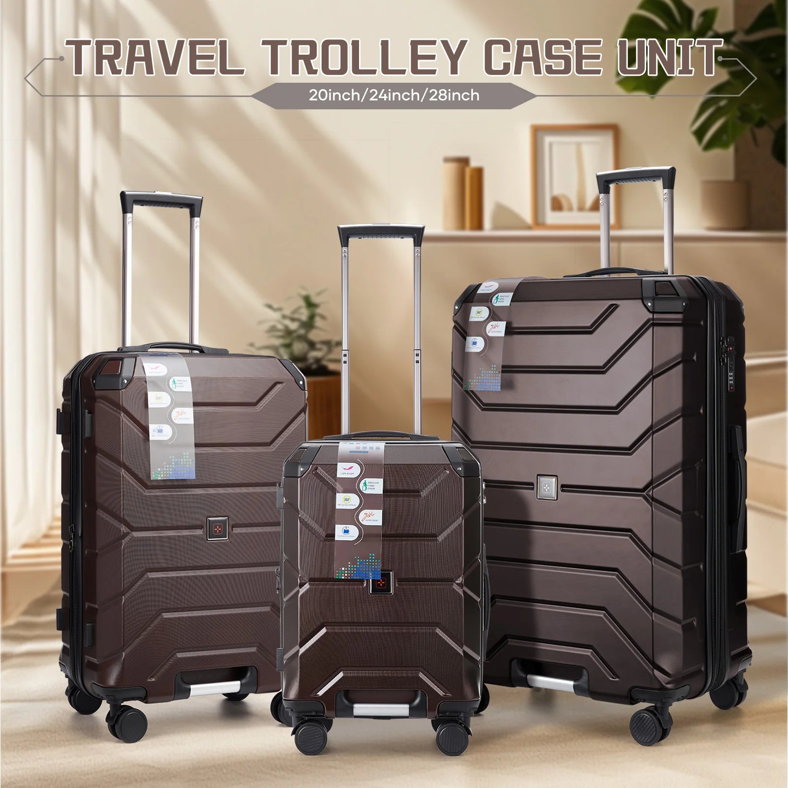 Multi Functional Large Capacity Luggage, Travel Suitcase, Luggage rack, Sturdy and Durable Boarding Case, Students and Bussiness