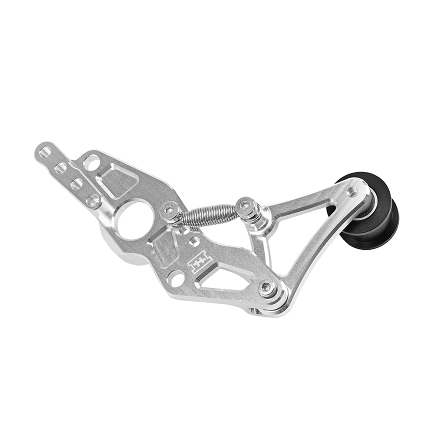 Black3 Aluminum Chain Tensioner for 2009-later Touring Motorcycle Road Glide Street Glide Front Wheel Chain Adjuster Guide