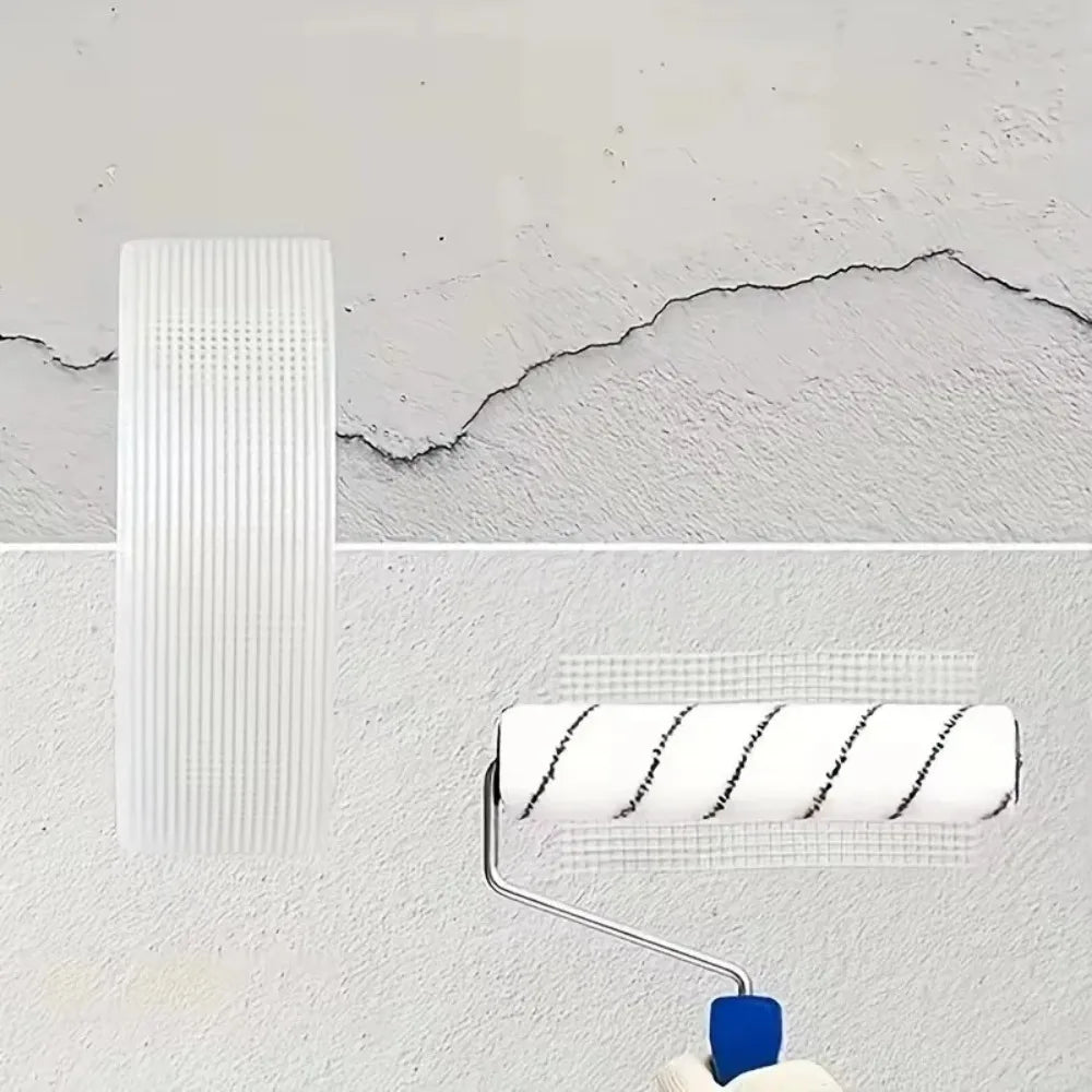 1 Roll 30M Glass fiber self-adhesive mesh tape wall crack Repair thermal insulation Decorative Mesh Seam Tape