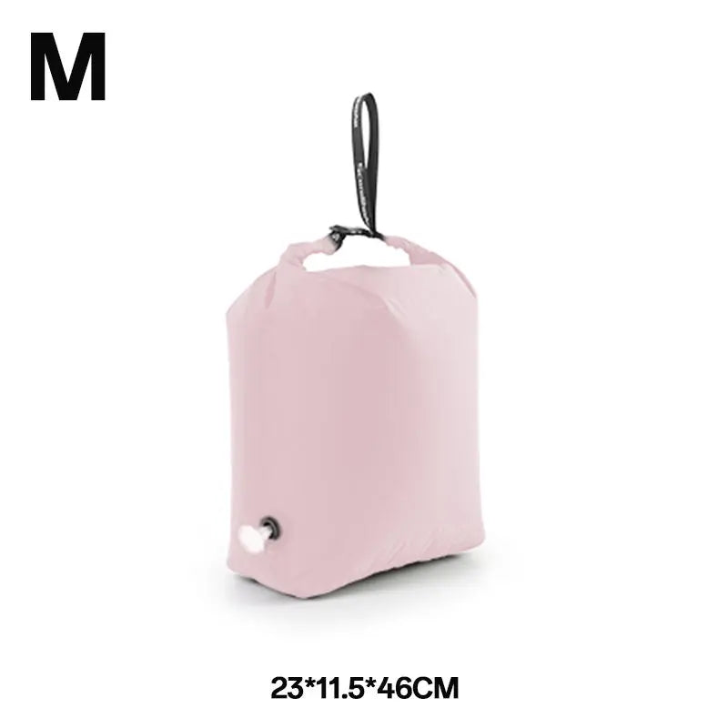 Luggage Vacuum Compression Bag Pump Free Reusable Vacuum Storage Bag 70% Space Save Waterproof Travel Clothes Sealed Packing Bag