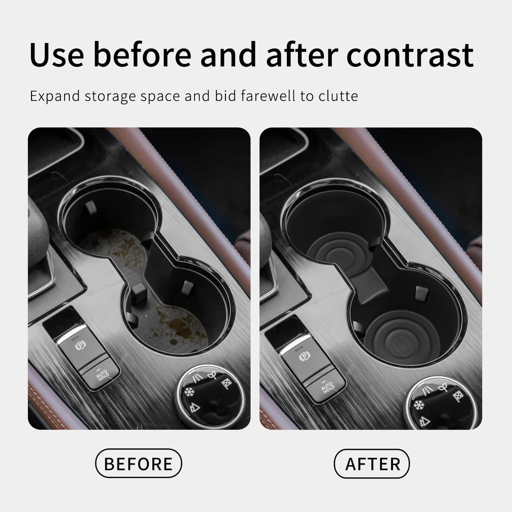 for Nissan Rogue X-trail T33 2021-2026 Central Console Water Cup Holder Car Interior Accessories Drinks Holder Storage Case
