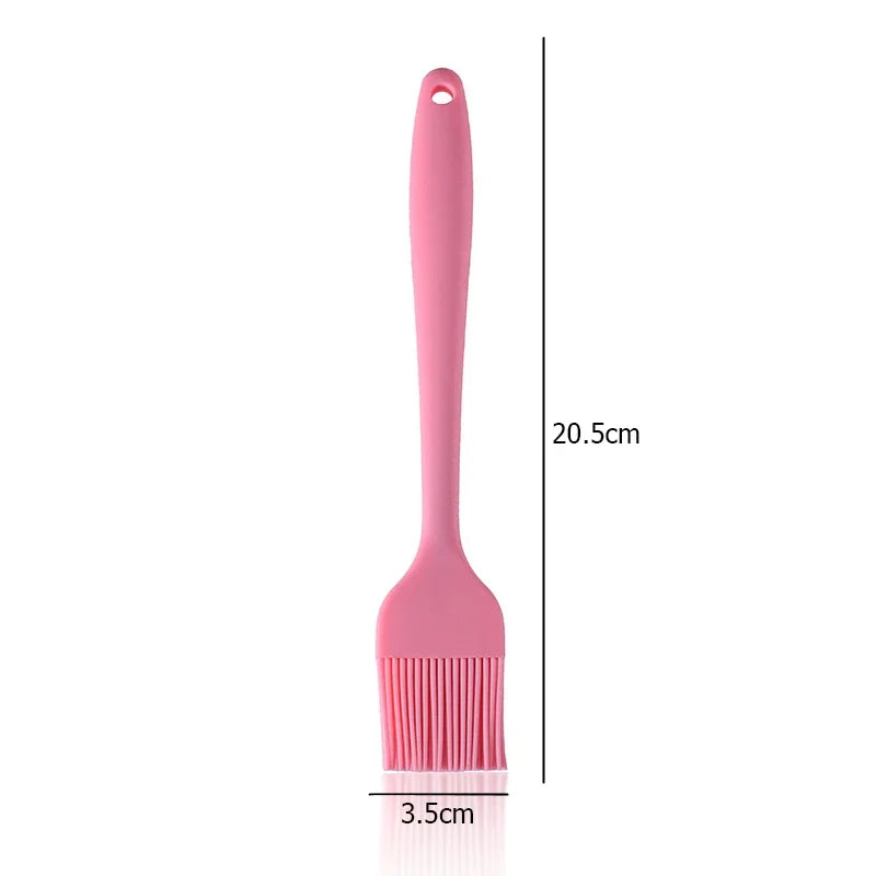 Upgraded silicone brush, heat-resistant, suitable for baking, grilling, and barbecuing, household appliance