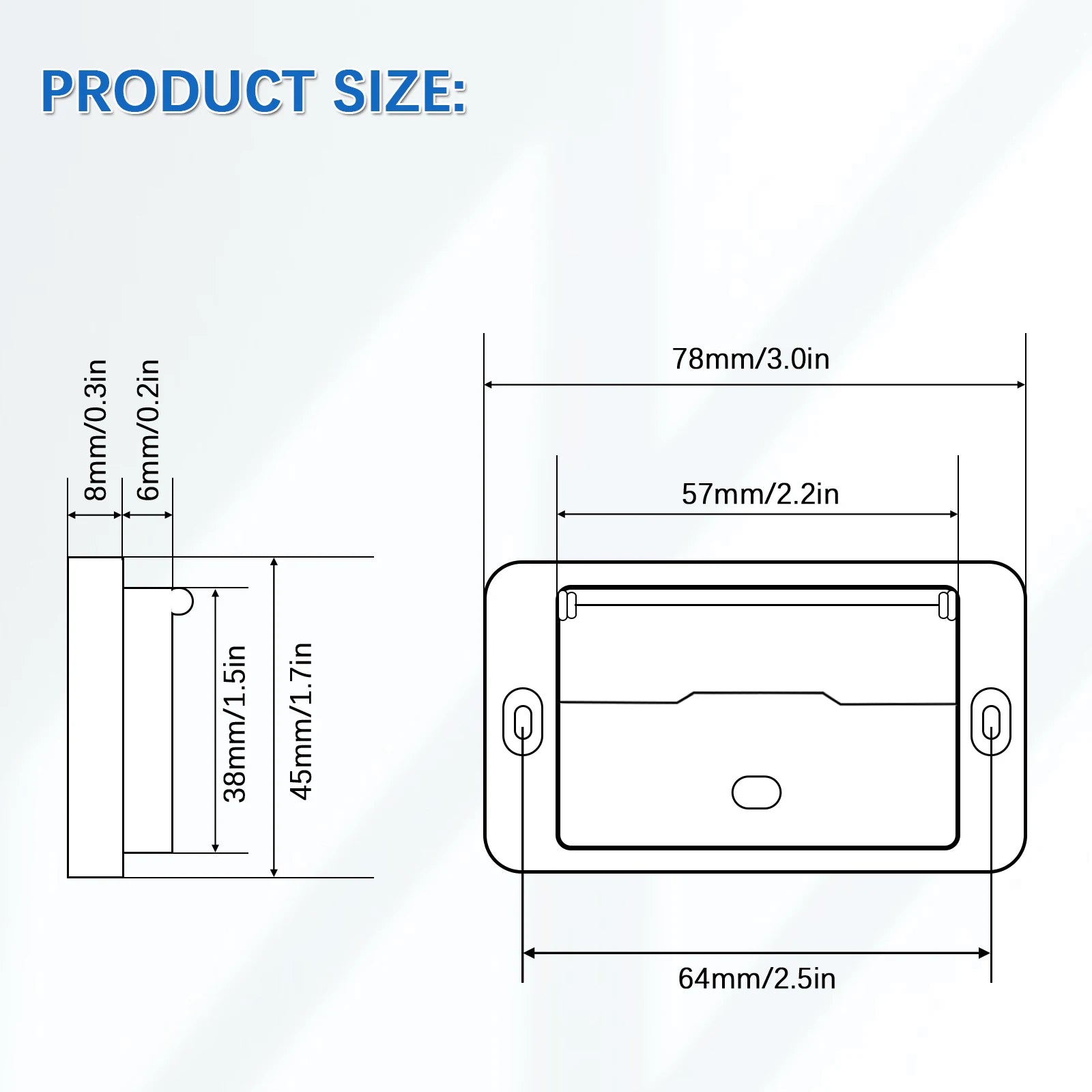 12V/24V Car Dual USB PD Port Charger Power Adapter PD QC3.0 Car Charger Socket Mobile Phone Charging Outlet Panel Universal