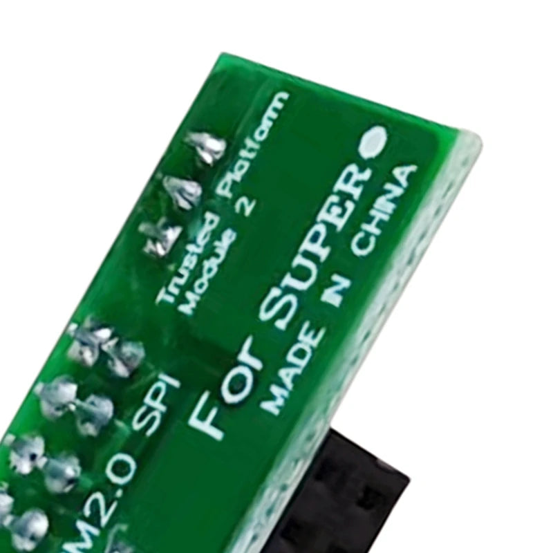 For -AOM-TPM-9670V-S Vertical TPM 2.0 9-Pin-A09G