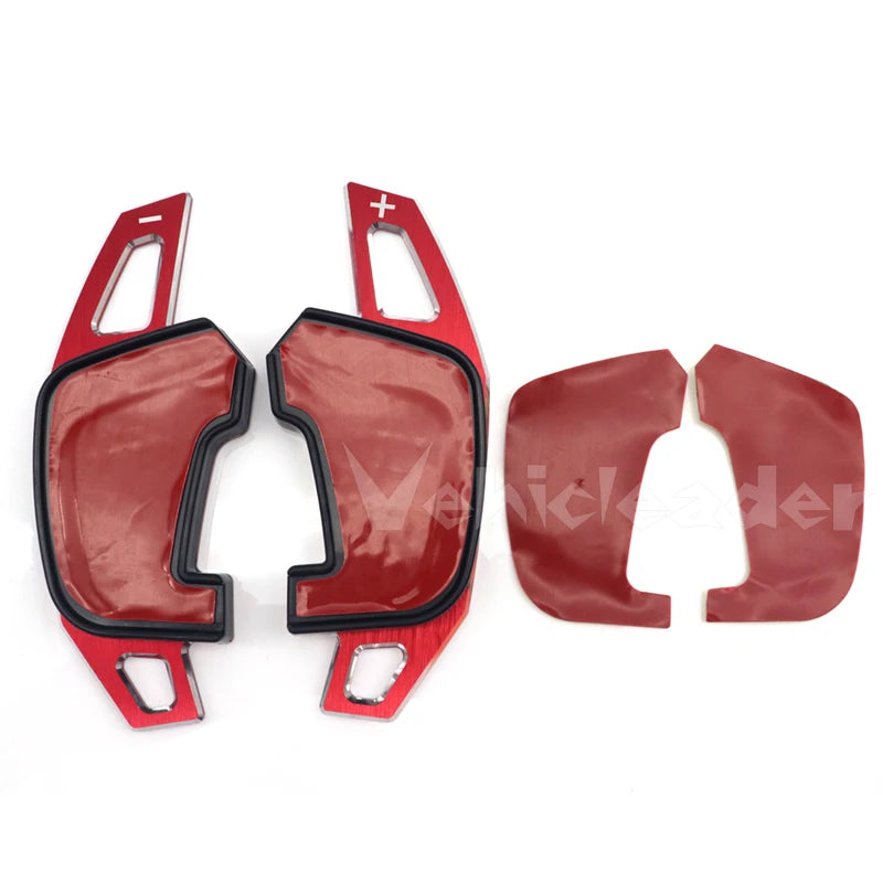 Car Steering Wheel Paddle Shift Extend Shifter Sticker For VW Golf 7 GTI MK7 GTE GTD RLINE Volkswage POLO Scirocco Sagitar GLI