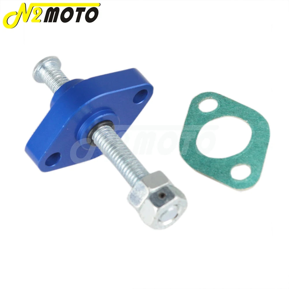 Black CNC Manual Cam Chain Tensioner for Suzuki GSXR 600/750/1300 DRZ 250 RMZ 450 For Yamaha SV 650 XV 700 750 1000 Street Bike