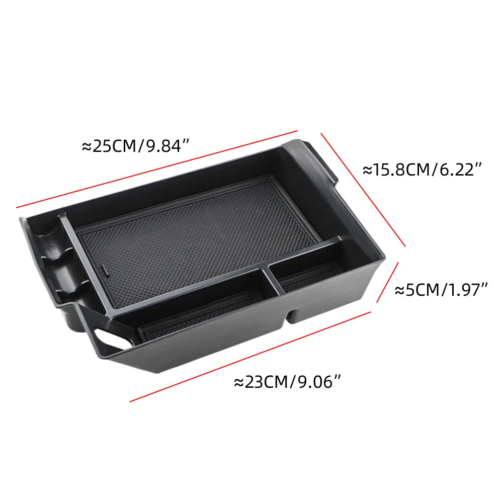 For Toyota Sienna XL40 4TH Gen 2021 2022 2023 2024 2025 Armrest Storage Box Center Console Holder Tray Organizer Accessories