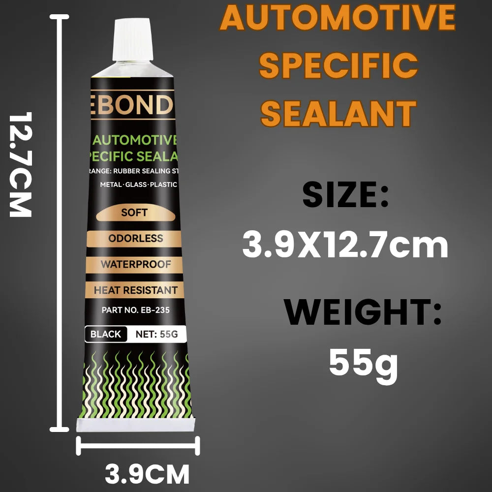 Car Windshield High Temperature Resistant Window Sealant Glue Waterproof Automotive Sealing Adhesive for Car Body Repair