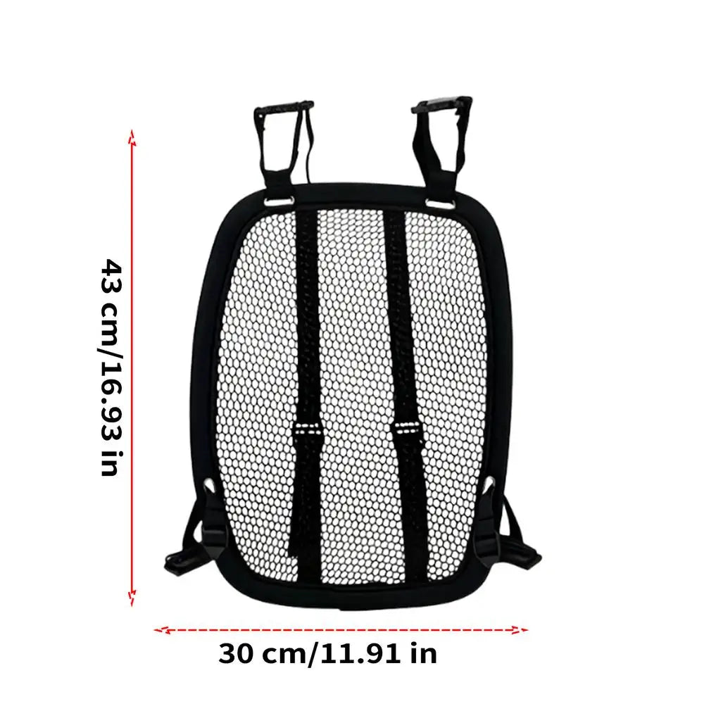 Backpack Spacer Frame breathable backpack cooling pad 3D mesh lumbar support Rucksack Airflow Spacer for Outdoor Cycling