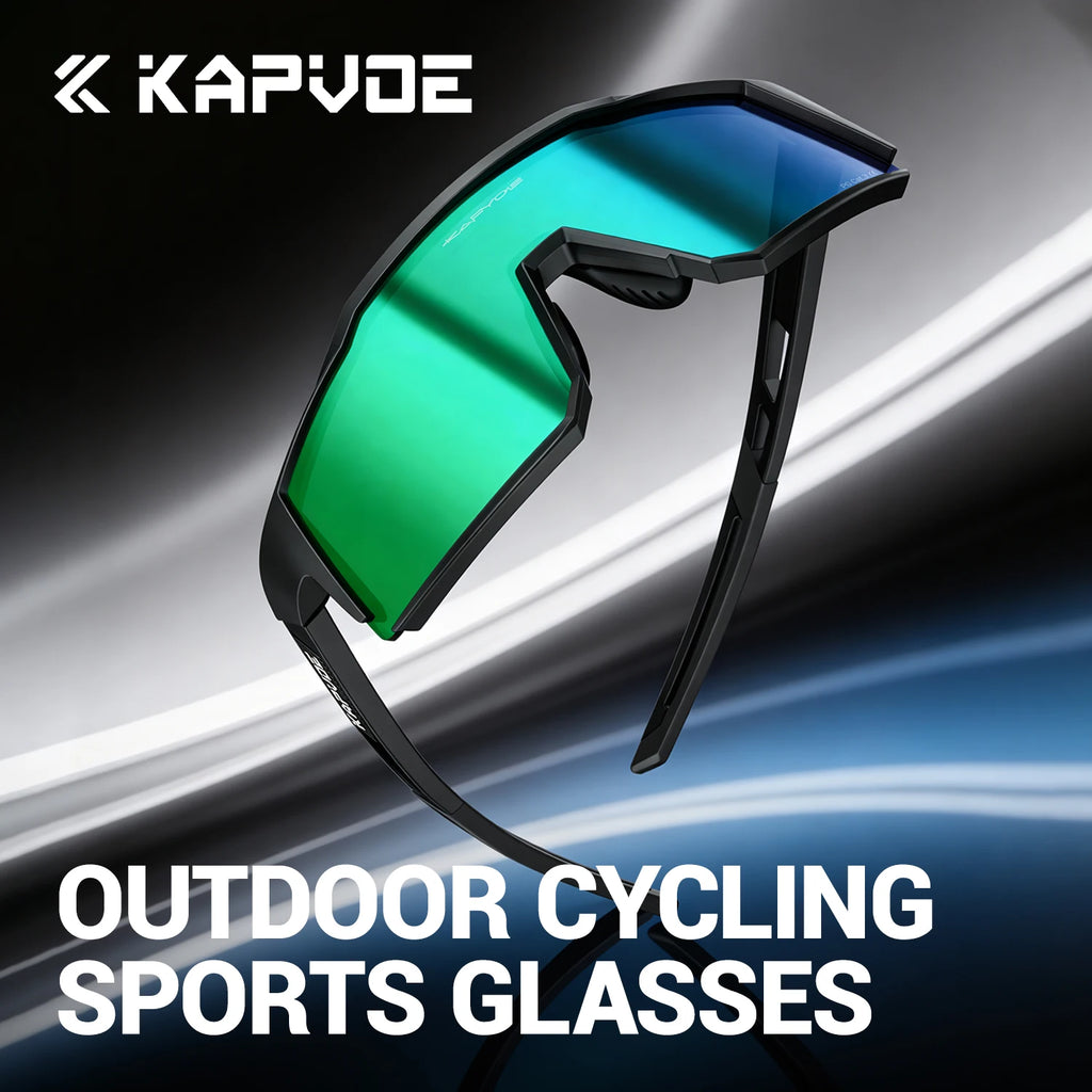 KAPVOE Men's Hiking Eyewear Cycling Sunglasses Fishing Outdoor Sports Sunglasses MTB Bike Glasses Riding Goggle for Women 2026