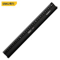 20/30/45cm Percision Measuring Ruler Aluminium Alloy Straight Ruler Woodworking Measuring Tools School Office Drawing Supplies