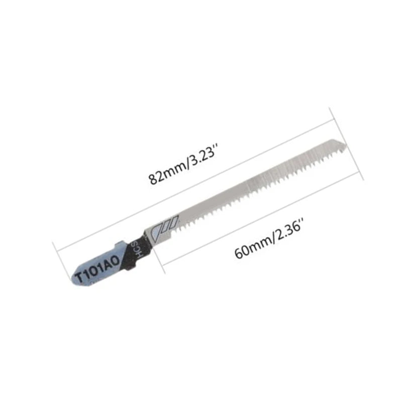 5/20pcs Jig saw Blade Set T101AO 3" T-shank HCS Assorted Metal Steel Jigsaw Blade For Bosch Plastic Wood Cutting Tools