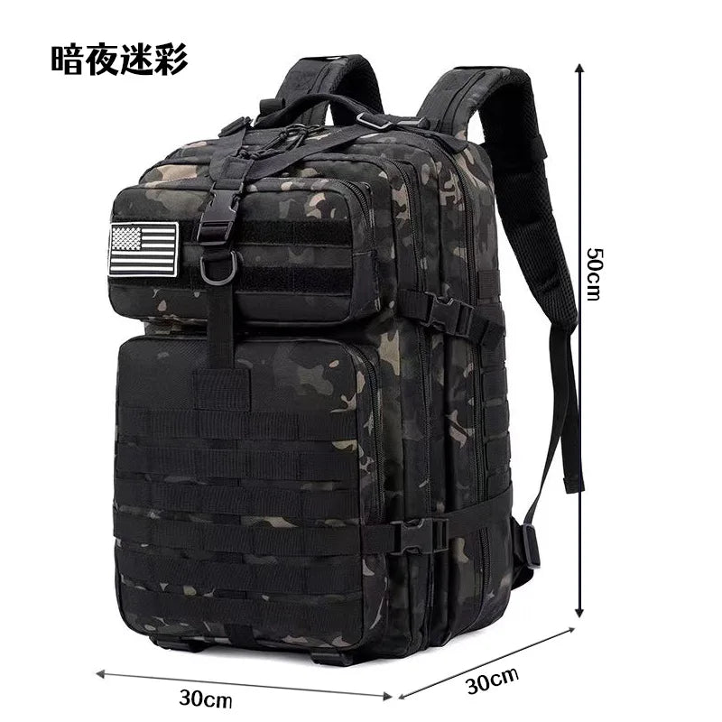 20L/45L 1680D Nylon Waterproof Trekking Fishing Hunting Bag Backpack Outdoor Rucksacks Tactical Sports Camping Hiking