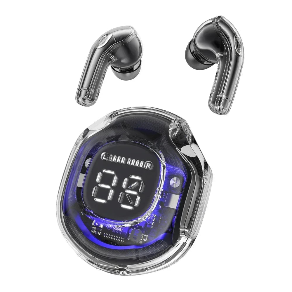 TWS Wireless Earbuds Wireless Headphones Sleek Fone Bluetooth Earphones Complement Modern Fashion and Streetwear
