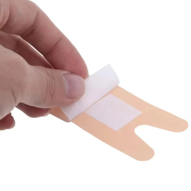 50Pcs H-Type Emergency Wound Bandages Skin Patches First Aid Dressing Plasters for Minor Injuries And Cuts