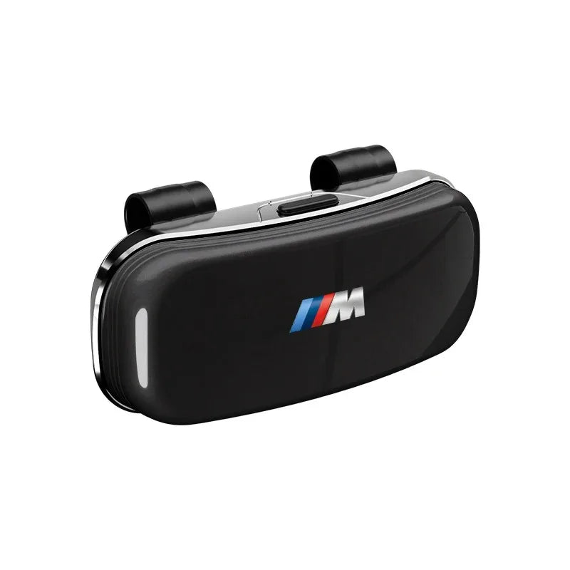 Car Visor Glasses Box Auto Sunglasses Storage Case Accessories For BMW G80 G06 G07 G42 G14 G15 G16 F82 F20 F21 F83 M2 / Stickers
