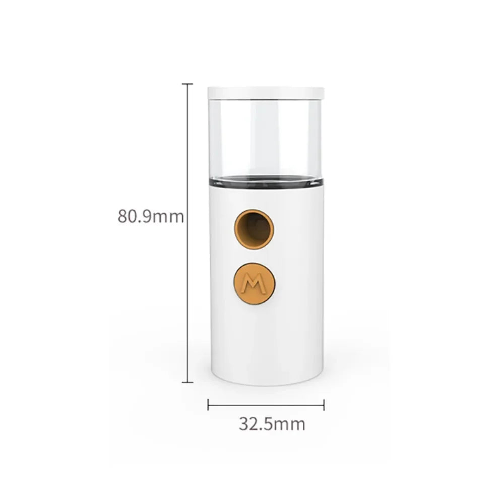 Waking Coffee Beans Nano Sprayer Static Reducer Elimination Powder Residue Cleaner Rechargable Spray Portable Humidifier