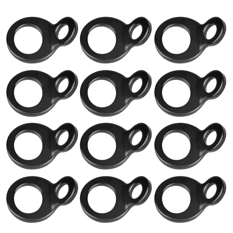 U90C Tie Down Strap Rings Anchors Hooks Stainless Steel Lashing Rings for Dirt Bike Motorcycle Trailer Pickup Trucks